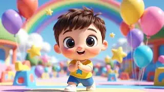 Clap Jump Smile 🎶 | Fun English Kids Song | Nursery Rhymes for Kids