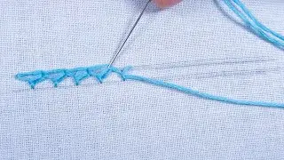 Super easy mountmellick stitch sewing tutorial for beginners | Basic embroidery tutorial