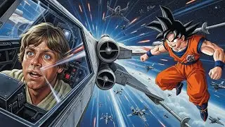 What If Goku and Vegeta destroyed the Death Star Instead of Luke Skywalker?