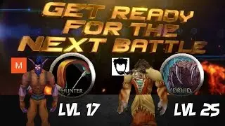 Lvl 17 Hunter versus Lvl 25 Druid 'And now you're causing problems!'