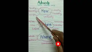 Use of adverb.
