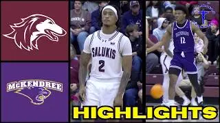 SIU Salukis vs McKendree Bearcats | Full Game Highlights | November 3, 2025