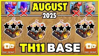 🏆 TOP 10 WORLD BEST TH11 War Base With Link | Th11 Legend Base With Link | Th11 Pushing Base | 2025