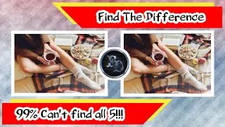 Spot The Difference | Find Five Differences | Picture Puzzle |
