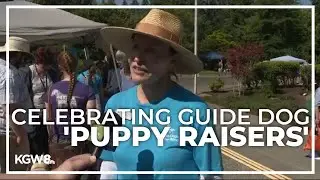 Celebration honors guide dog 