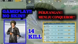 PERJUANGAN SOLO RANDOM SQUAD!! CONQUEROR!! | PUBG MOBILE