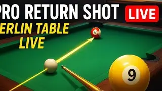 LEGENDARY CUE IN ACTION! | Berlin & UFC Table Epic Return Shots | 8 Ball Pool Live 🎱 #shorts #gaming