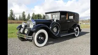 1929 Packard 640 Custom 8 Town Car. Charvet Classic Cars.