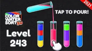 Color Water Sort Puzzle: Liquid Sort It 3D - Level - 243 | Hire Games