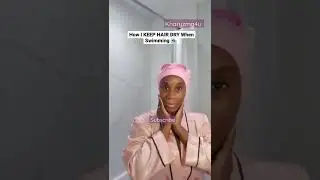 Kharyzma4u: How To KEEP HAIR DRY When Swimming 🏊🏾&zwj;♀️  #swimcap #swimming