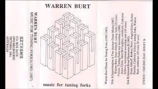 Warren Burt - Music for Tuning Forks(1985-1987)(Modern Classical)(Experimental)(Avantgarde)