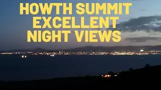 Howth Summit Evening walk -Excellent Night views of Dublin Bay- Breathtaking Cliff Walk -Travel Vlog
