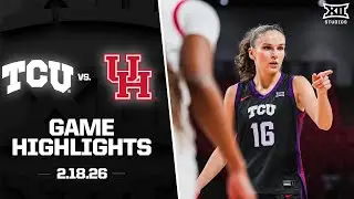 #12 TCU vs. Houston Game Highlights | 2025-26 Big 12 Women&rsquo;s Basketball
