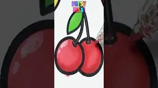 Cherry Cherry 🍒🍒?#shorts #art #coloring #cherry