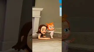 Adley and Niko doin CRAZY BABY stuff!!  can Dad keep these Babies from getting into Trouble?