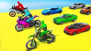 Car Mega Ramp Stunt 🚗🔥 | Extreme Impossible Stunts Gameplay | Android Game