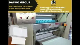 Kimberly Clark use Multifold Z Fold N Fold Hand Towel Machine