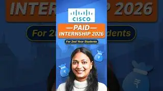 Cisco Women Internship Program | 2nd Year Paid Internship (Don&rsquo;t Miss!)