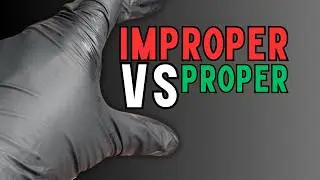 Improper Vs Proper Techniques On Human Skin