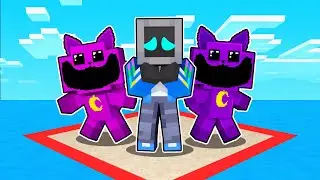 Locked on CATNAP ISLAND in Minecraft!