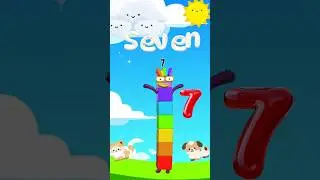 Я счастливый номер 7 | Numberblocks 7 #numberblocks #mathforkids #kids #learntocount #math mathbl...