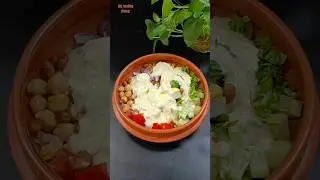 High protein salad bowl for breakfast lunch or dinner #shorts