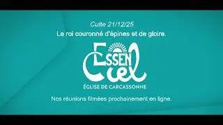 Culte 211225 Le roi coronné d'épines et de gloire. Ruy PIRES