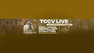 The Calvary Church Vijayawada ||  Pastor Yesupadam || Mrs Deevena  || TCCV Live