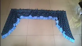 Bandô de Cozinha Escalonado em Chita