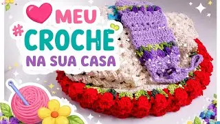   Vou alegrar a sua casa  @Vitrinedocroche #meucrochenasuacasa #mesaposta 