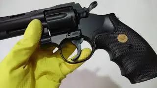 ASMR show: Field Strip Colt Python .357 Magnum Replica 💓 Movie Prop #ASMR video