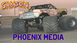 Samson Monster Truck - Morning Media in Phoenix (Spanish)