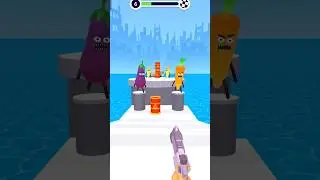 Hit tomato 3d action gameplay Android walkthrough (ios Android)