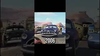 Doc 2006 vs 2023 | #cars #hudson #pixarcars #mcqueen