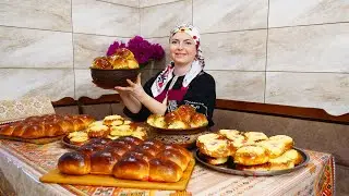 Приготувала традиційні українські пироги 