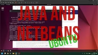 How to install Java and NetBeans on Ubuntu Desktop