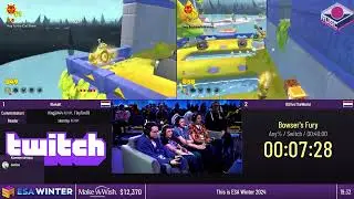 [RU] Bowser's Fury [Any%] от @Riekelt и @RDVvsTheWorld - #ESAWinter2024