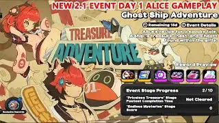 Zenless Zone Zero Ghost Ship Adventure : New 2.1 Event Day 1 Alice Gameplay