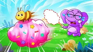 Where is my Cotton Candy Song 🍭🌈 Sing Along by Lamba Lamby