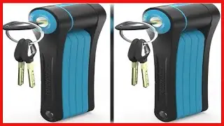 Great product -  FoldyLock Compact Folding Bike Lock - Award Winning Patented Lightweight High Secur