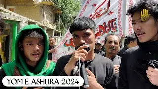 Yom e Aashura 2024 | Matami Sangat Dasta e Trespone | Noha Khuwan  #Manzoorzoree
