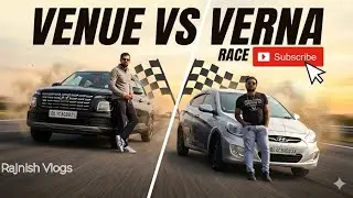 SUV vs Sedan Race 😱 Venue vs Verna | Unexpected Result