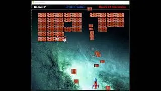 Simple Brick Shooting Game with python pygame