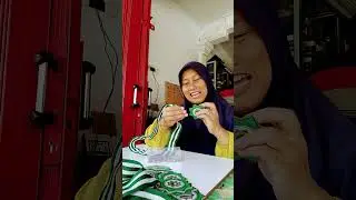 pasang ring medali #medali #tenggarong #viralvideo #diy #wisuda