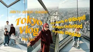 Travelog 4 : Tokyo Vlog 🇯🇵| Berapa harga Go Kart Shibuya 🏎️ ? Shibuya Skytower Bosan 🗼? Tonton ni!