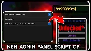 [ NEW ] Admin Panel Script Hack - ROBLOX SCRIPTS - Unlock Everything, FREE Gamepass