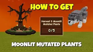 How to get MOONLIT MUTATED PLANTS in Grow a Garden ROBLOX