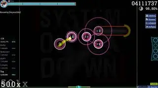 osu! | Toy | System of a Down - Vicinity of Obscenity [Impossible] | 98.14% #5