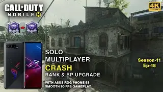 AFTER MASTER IV THE LOBBIES GOT CRAZY 😤🔥 | SOLO Ranked Crash | COD Mobile EP-18