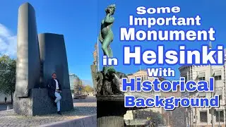 The beautiful city of Helsinki #monument in Helsinki with historical background # Finland